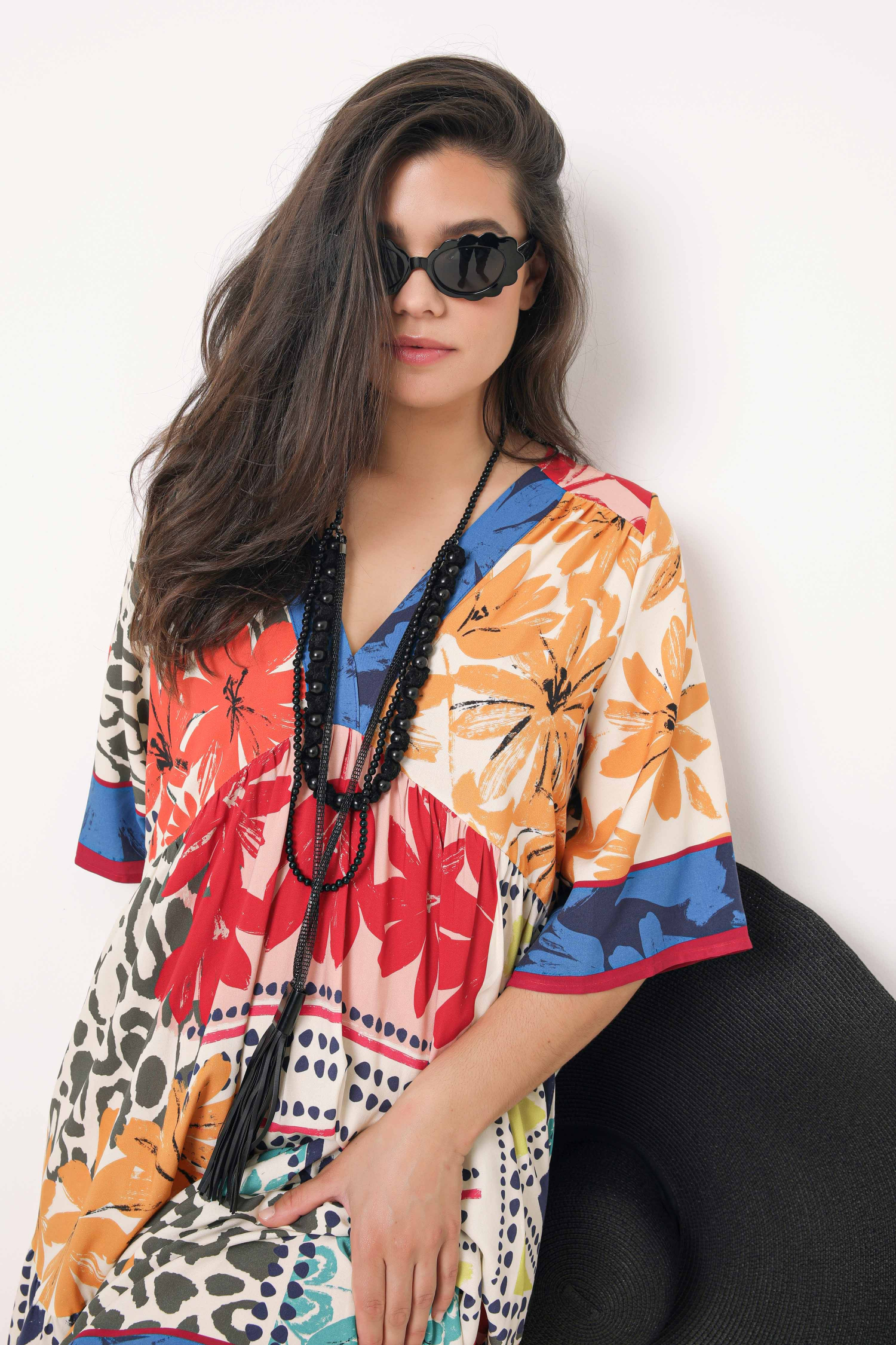 Robe imprimé style bohème