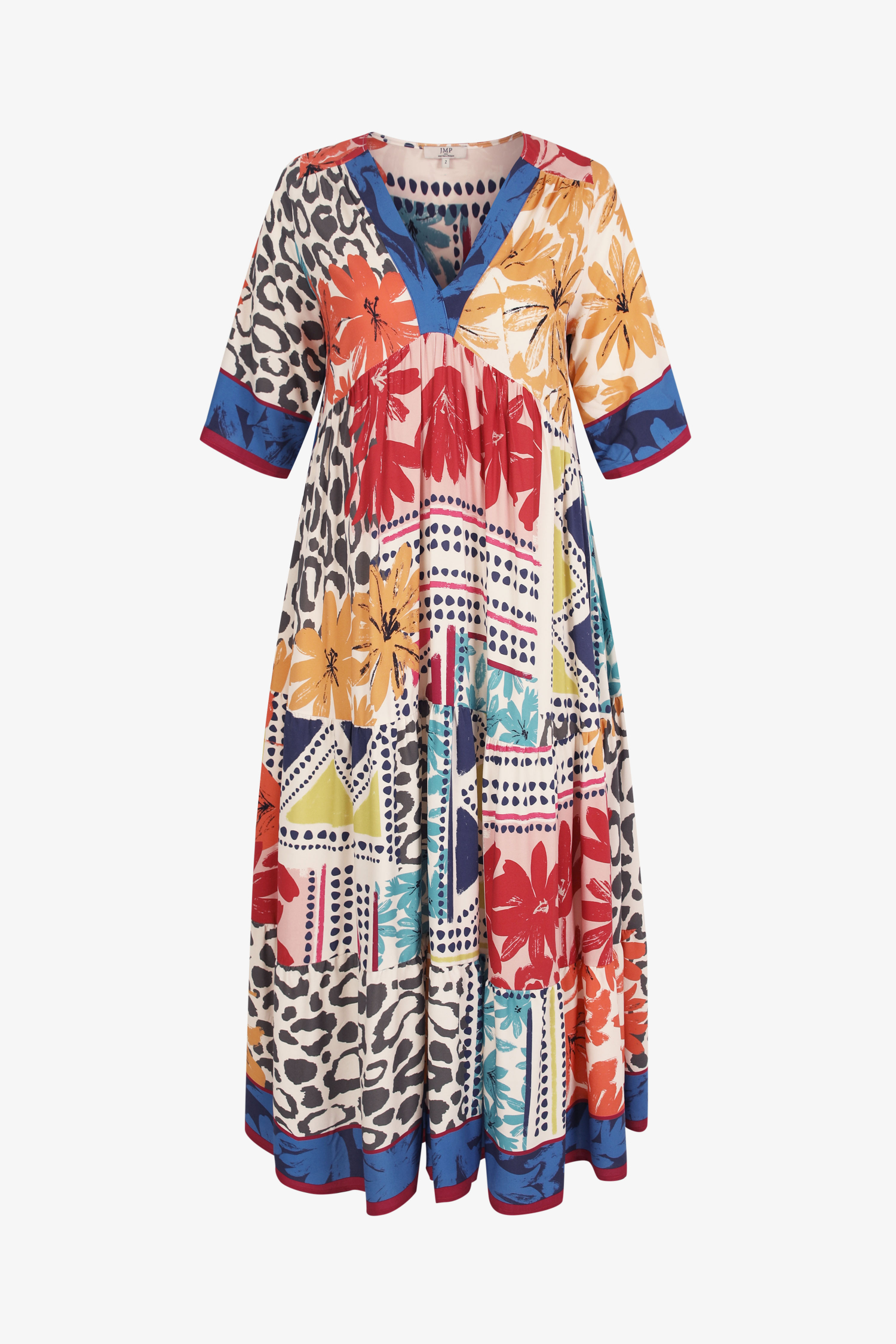 Bohemian style printed dress