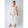 Chemise en mousseline de viscose imprimé et son top