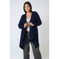 Flowing mesh vest with cascading front