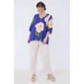 Blouse imprimé florale viscose souple 