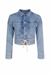 Short denim jacket