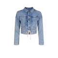 Short denim jacket
