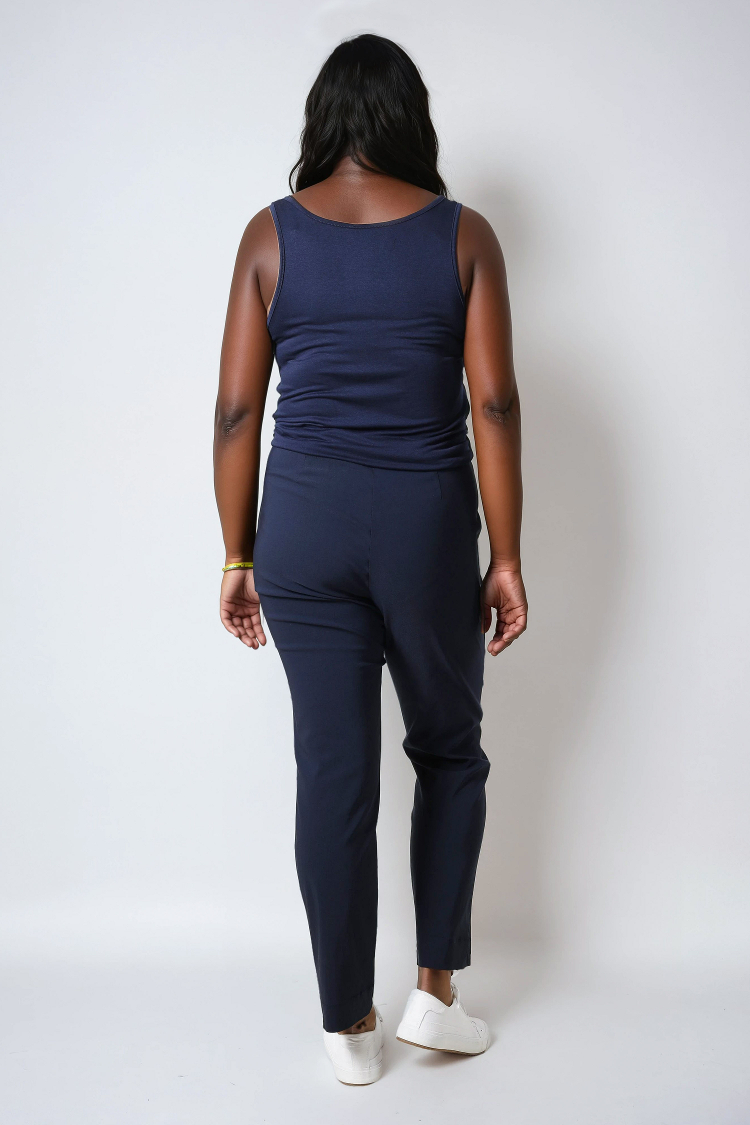 Pantalon droit en bengaline éco-responsable