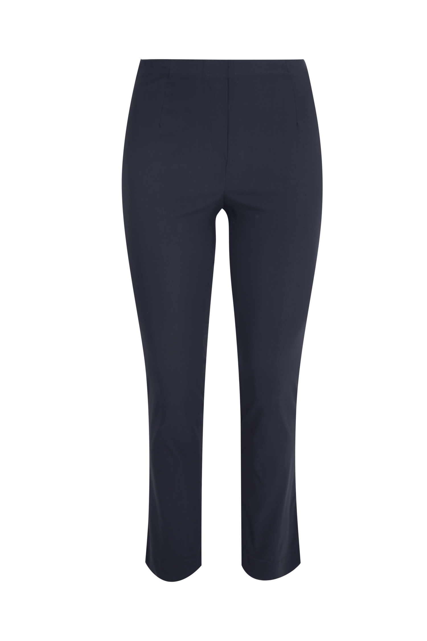 Straight pants in eco-friendly bengaline