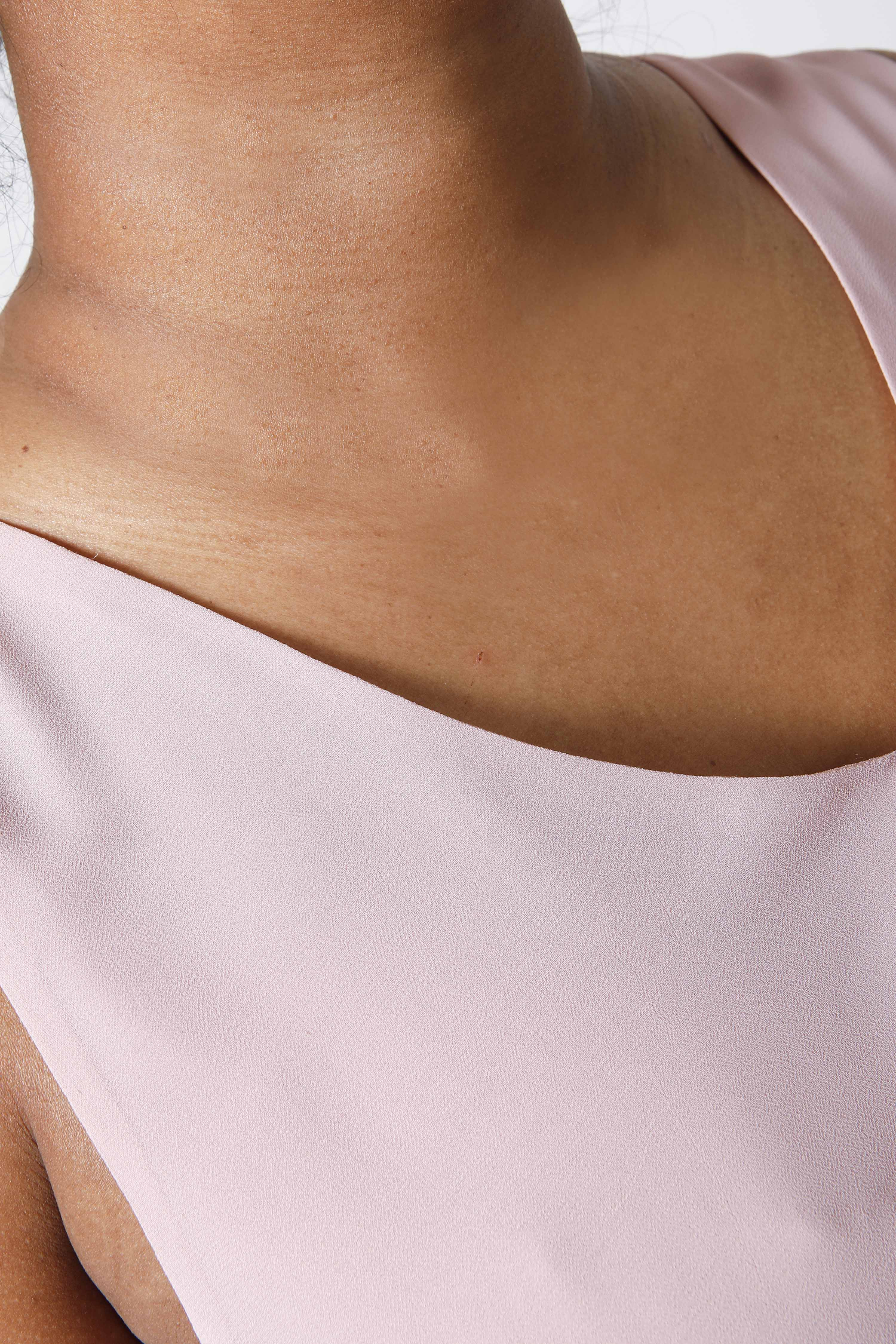 Double tank top in plain voile