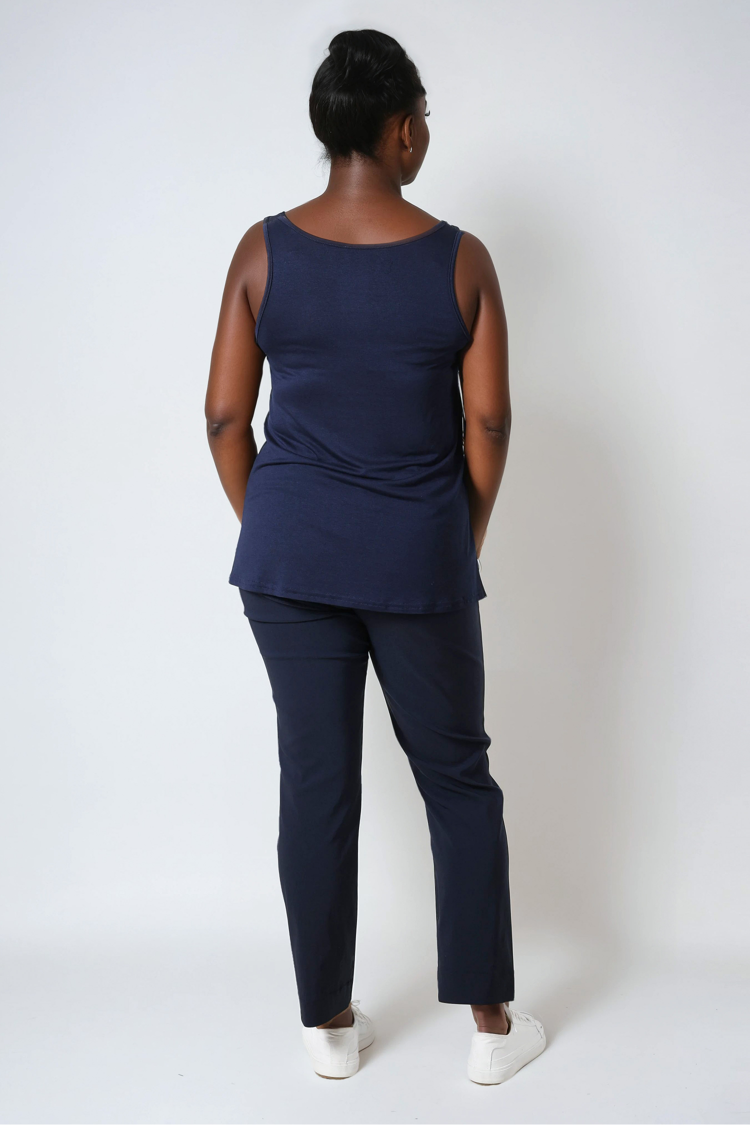 Plain knit top