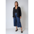Chemise en dentelle et son débardeur en crêpe viscose 