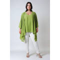 Pleated flowing jacket 