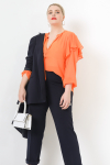 Plain voile blouse