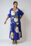 T-shaped printed bolero