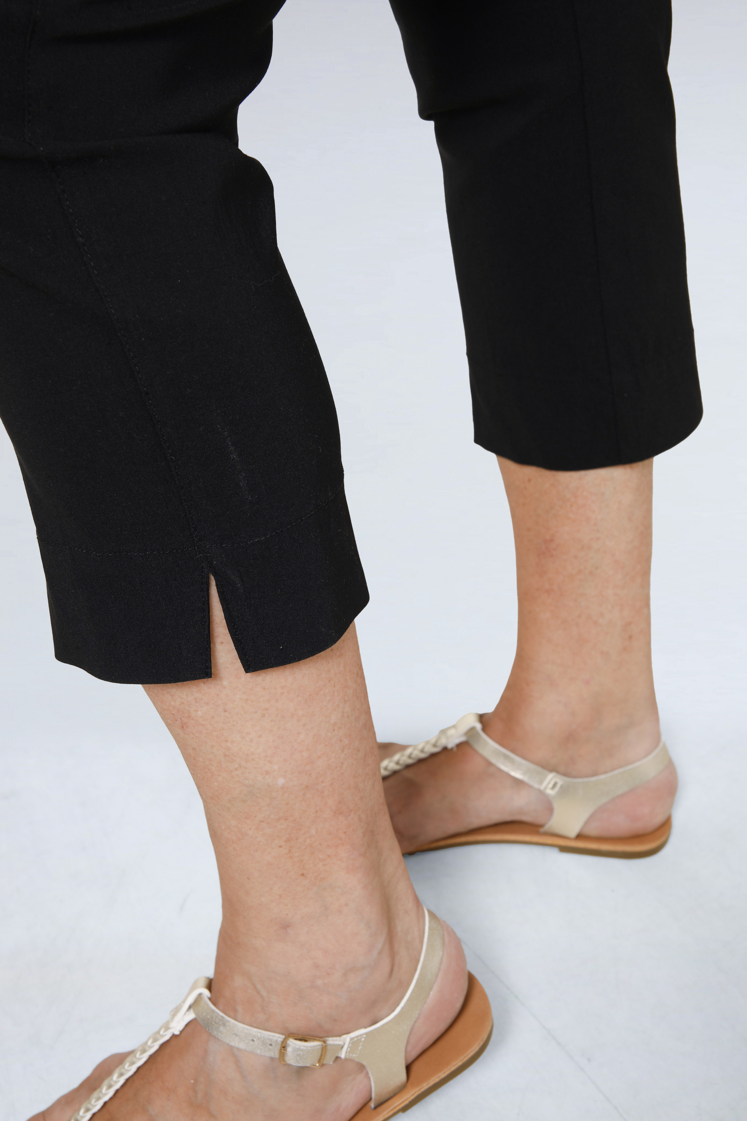 Plain bengaline shorts
