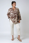 Blouse en imprimé “ zèbre”