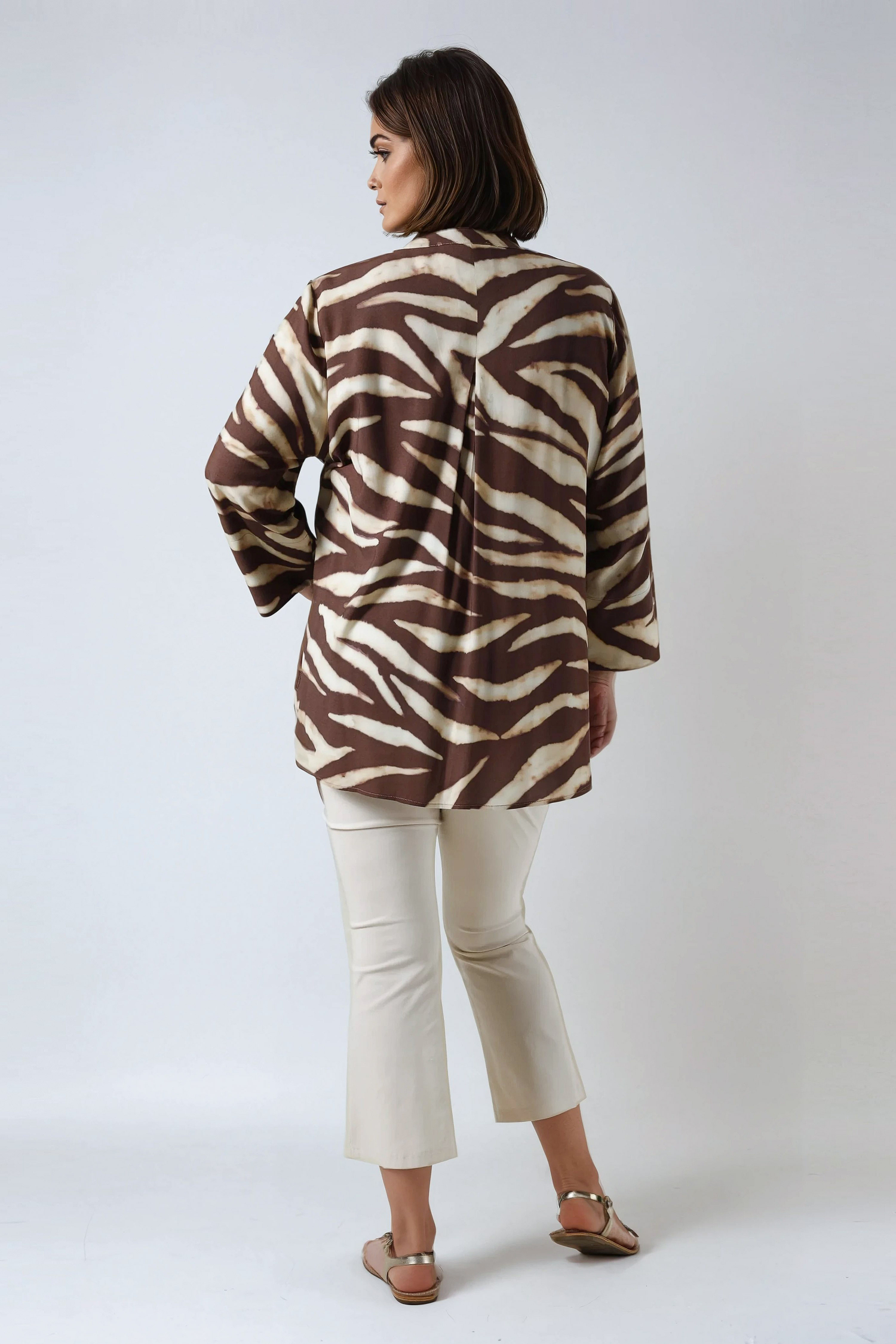 Zebra print blouse