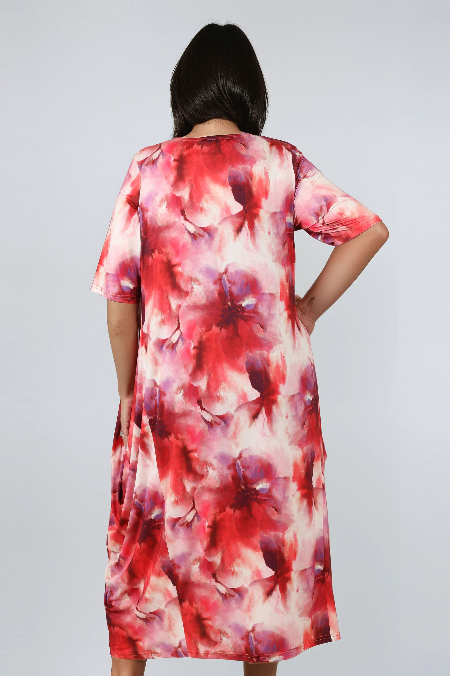 Oversized long dress