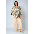 Blouse en imprimé “ zèbre”